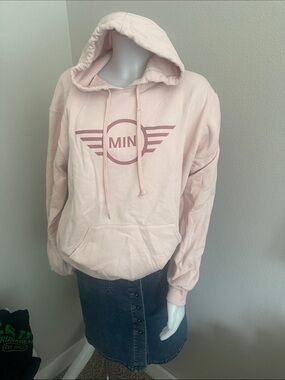Pale Pink Pullover Hoodie